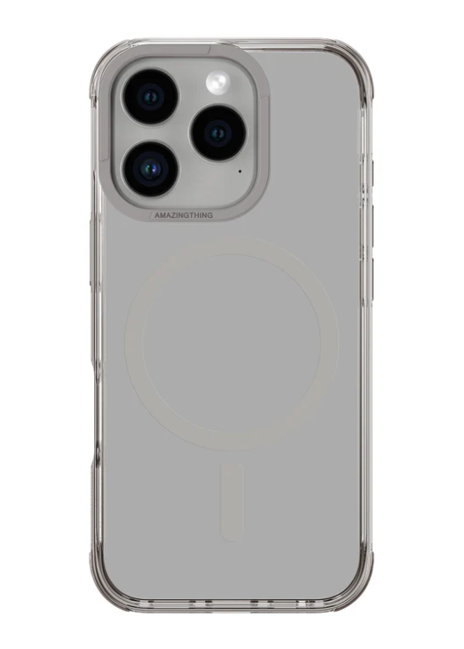 Чехол iPhone 16 Pro AmazingThing Omni Case with MagSafe (Grey)